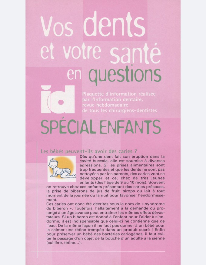 Fiche Patient : Les enfants