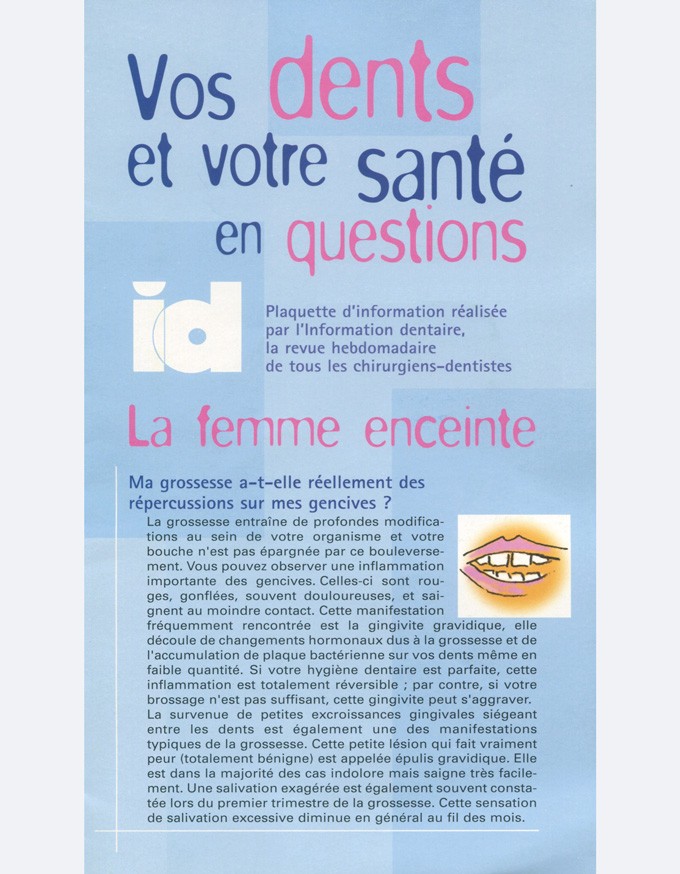 Fiche Patient : La femme enceinte