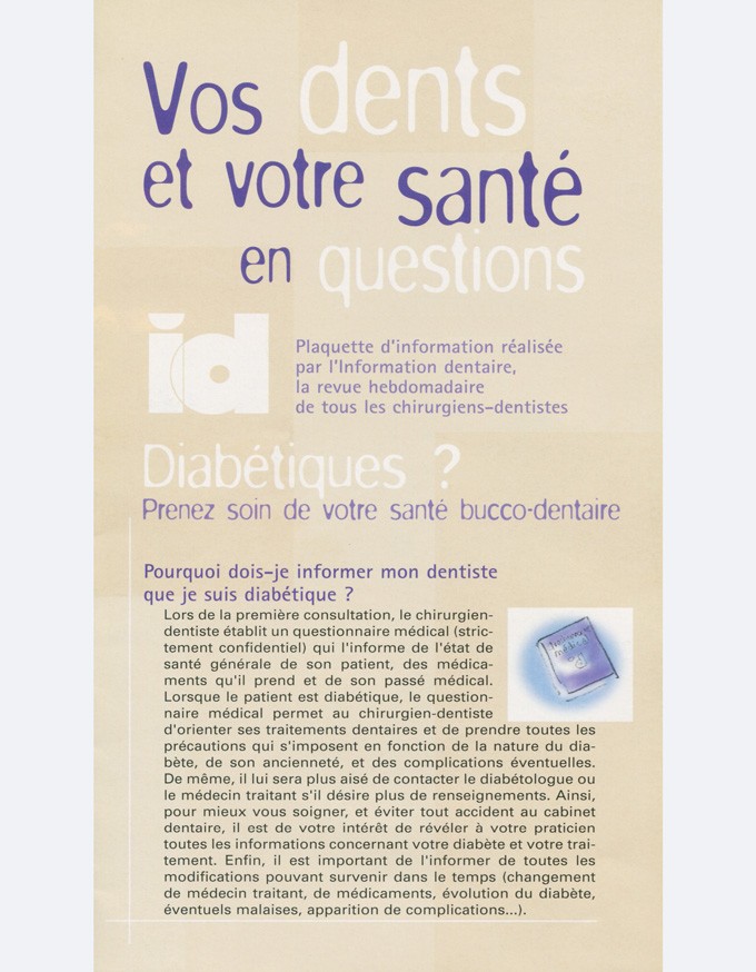 Fiche Patient : Le diabète