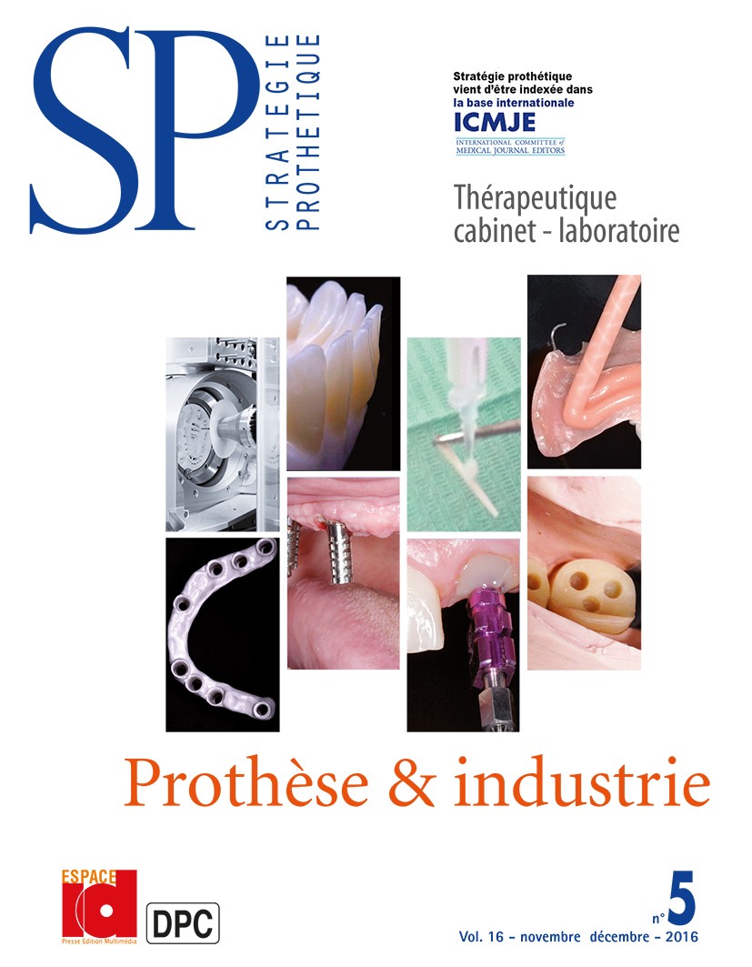 Prothèse et industrie