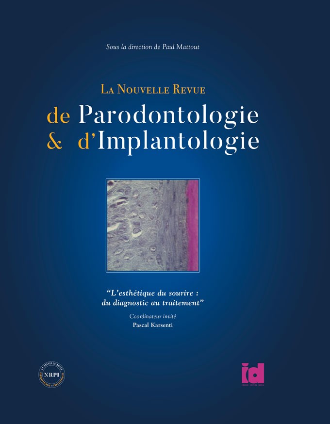 NRPI - Tome 2 - L'esthétique du sourire : du diagnostic au traitement ?