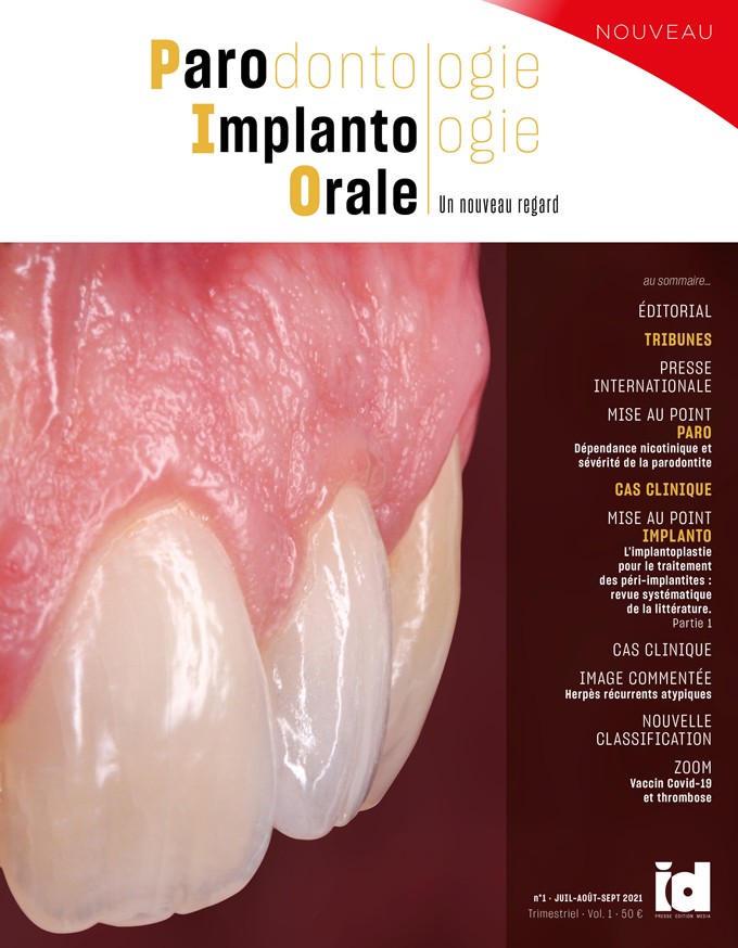 PIO - Vol. 1 n° 1 Juillet-Septembre 2021