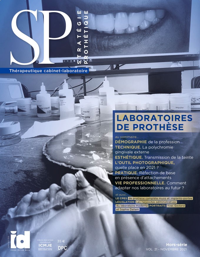 Hors-série Stratégie Prothétique Spécial Laboratoires