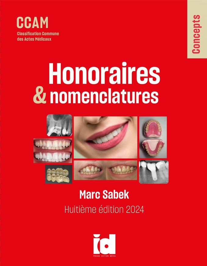 CONCEPTS - Honoraires et Nomenclatures<br/> 8<sup>e</sup> édition 2024